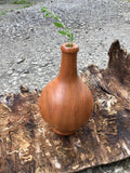 Cherry Wood Bud Vase