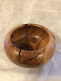 Solid Apple Wood Bowl