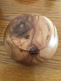 Solid Apple Wood Bowl