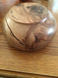 Solid Apple Wood Bowl