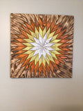Hemlock Wood Wall Hanging Artwork Handmade Original Design
