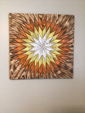 Hemlock Wood Wall Hanging Artwork Handmade Original Design