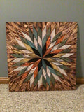 Hemlock Wood Wall Hanging Artwork Handmade Original Design
