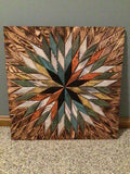 Hemlock Wood Wall Hanging Artwork Handmade Original Design