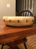 Walnut, Cherry and Ash Wood Fruit Bowl Hand Turned