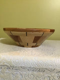 Walnut, Cherry, Maple and Ash Wood Fruit Bowl
