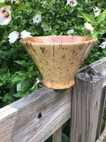 Spalted Cherry Wood Fruit Bowl Hand Turned