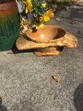 Spalted Maple Hand Turned Wood Bowl