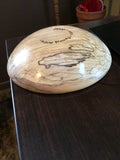 Spalted Maple Wood Hand Turned Jewelry Bowl