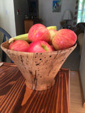 Spalted Cherry Wood Fruit Bowl Hand Turned