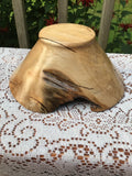 Spalted Maple Hand Turned Natural Edge Bowl
