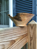 Spalted Maple Hand Turned Natural Edge Bowl