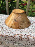 Spalted Maple Hand Turned Natural Edge Bowl