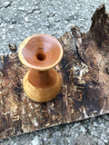 Cherry Wood Hand Turned Bud Vase