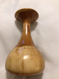 Cherry Wood Hand Turned Bud Vase