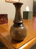 Oak Wood Bud Vase